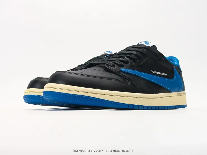 Fragment x Travis Scott x Air Jordan 1 Low 三方联名倒钩 性价比 DM7866-041 #27902138043044